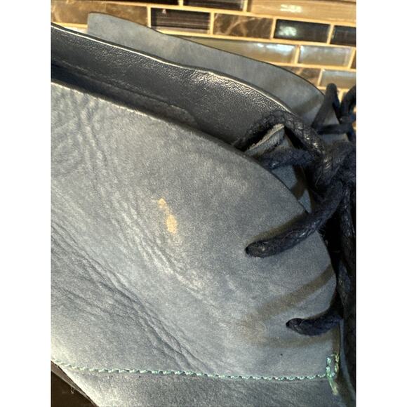 Cole Haan X Air Women's Ankle Boots Booties Wedge Size 9 B Cornflower Blue Suede - Picture 6 of 10